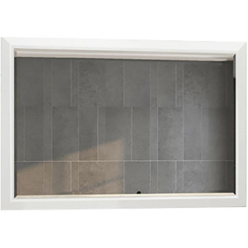 Зеркало Comforty Империя 120 белый глянец