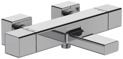 Термостатический настенный смеситель для ванны/душа Jacob Delafon STRAYT E9127-CP