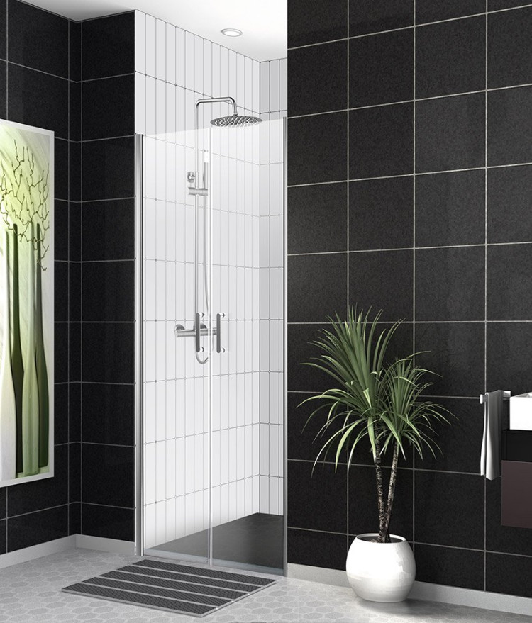 Душевая дверь в нишу BELBAGNO UNO-B-2 Cezares UNO-B-2-120-CH-Cr