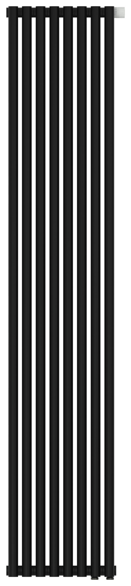 Отопительный радиатор Сунержа Эстет-11 EU50 1800х360 8 секций Матовый чёрный