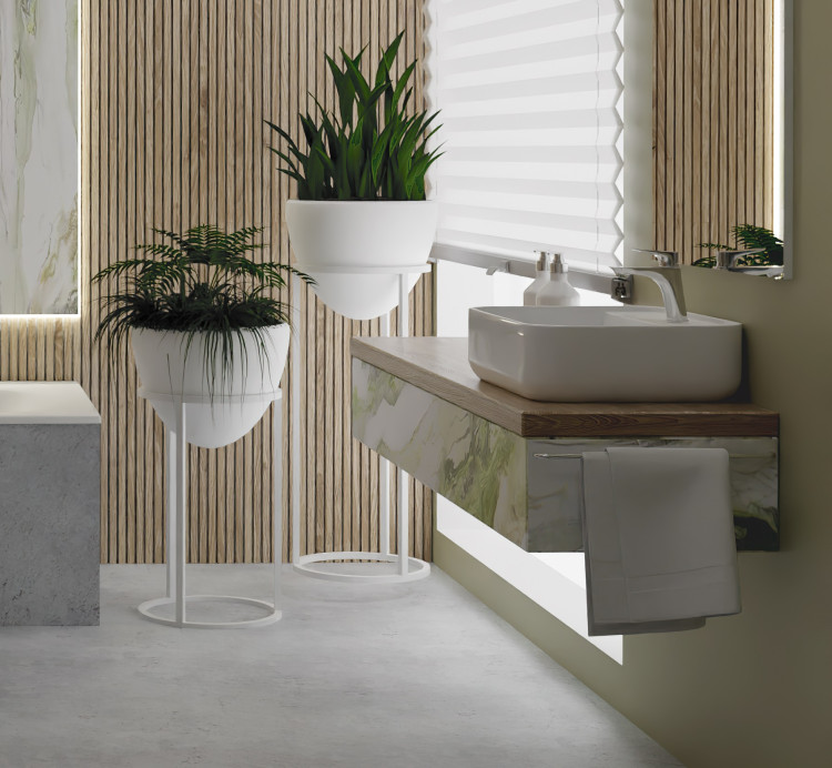 Раковина накладная для установки на столешницу Aquatek ВЕГА AQ5506-00, 500*395*140 мм, с отверстием под смеситель, цвет белый