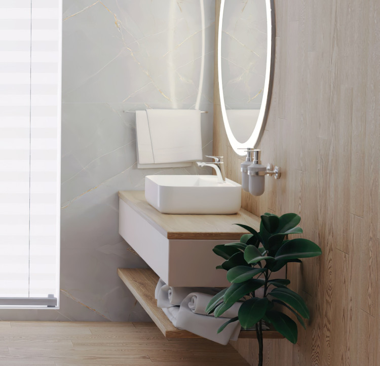 Раковина накладная для установки на столешницу Aquatek ВЕГА AQ5506-00, 500*395*140 мм, с отверстием под смеситель, цвет белый