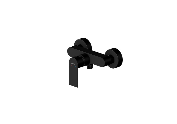 Смеситель для душа Aquatek, матовый черный AQ1460MB ЛИРА