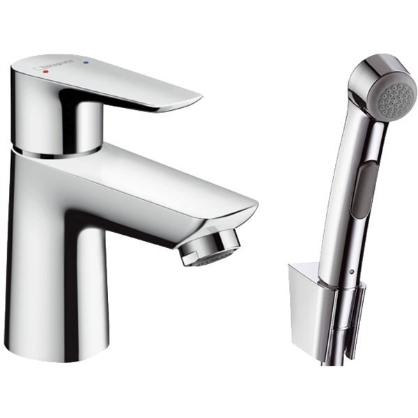 Смеситель для раковины Hansgrohe Talis E 71729000 с гигиеническим душем