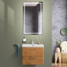 База под раковину подвесная с двумя выкатными ящиками 606x423x500 BelBagno DUE-600-2C-SO-GM-P