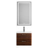 База под раковину подвесная с двумя выкатными ящиками 606x423x500 BelBagno DUE-600-2C-SO-GM-P