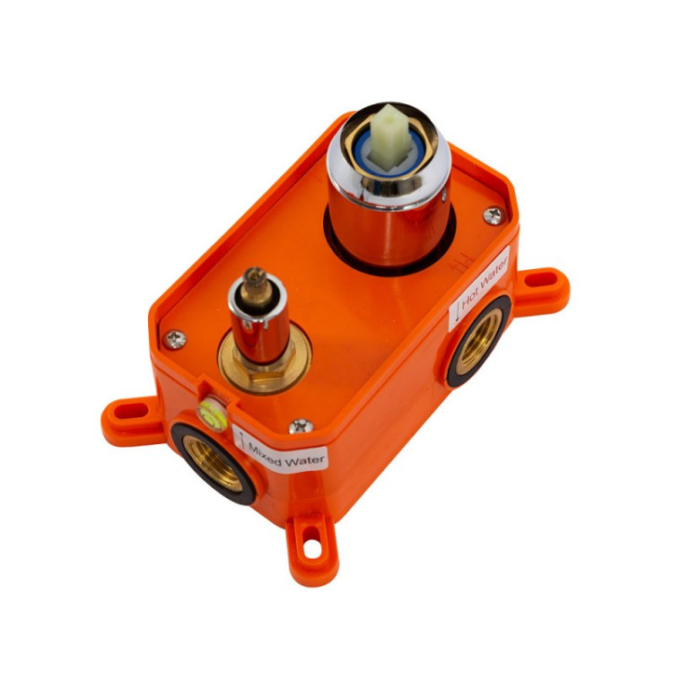 Встраиваемый смеситель для душа с переключателем на два выхода Cezares ANCONA-VDI-CRM