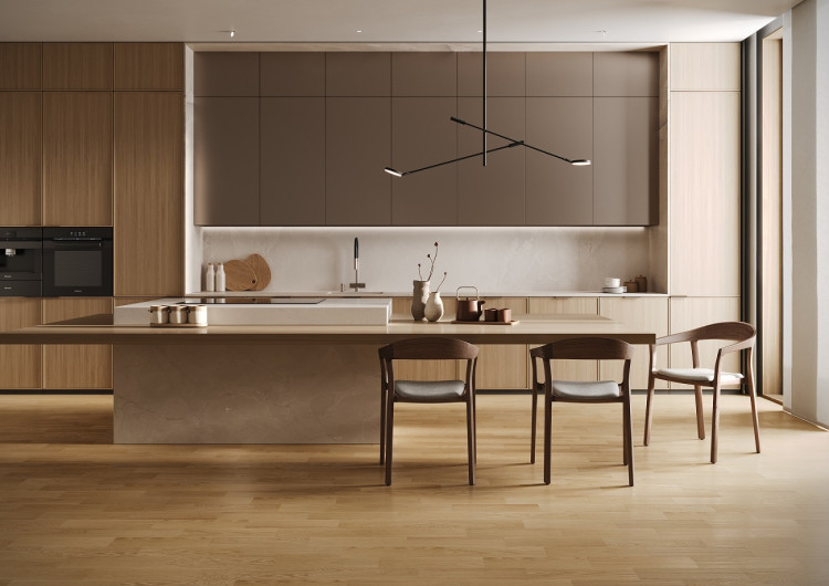 Кварцевый паркет Quartz Parquet Штучный паркет Дуб Тоскана 44-407 5/0,6 мм