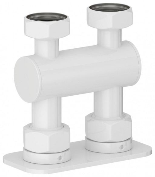 Модуль 2х3/4&quot; Сунержа прямой EU50 Белый