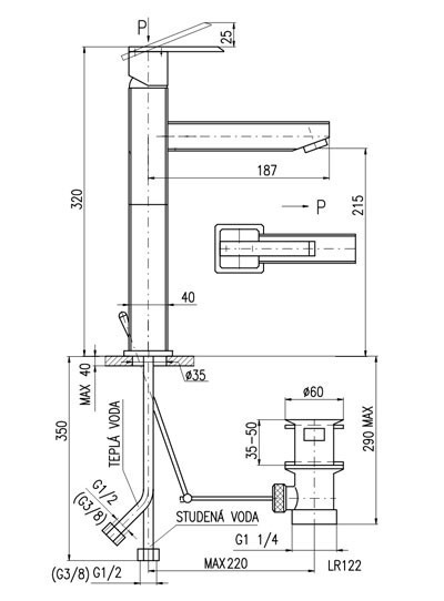 Смеситель Rav Slezak Loira LR530.5