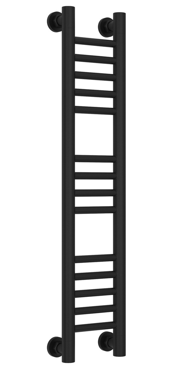 Полотенцесушитель водяной Сунержа Богема+ прямая 800х150 Матовый чёрный