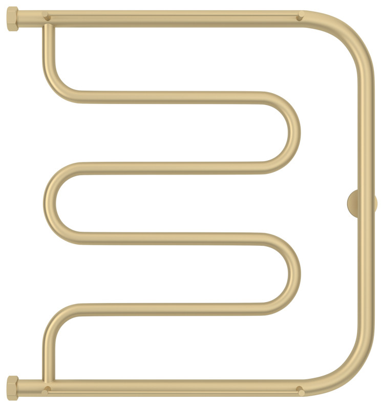 Полотенцесушитель водяной Сунержа Лира 2 полки+ 600х600 Матовая шампань