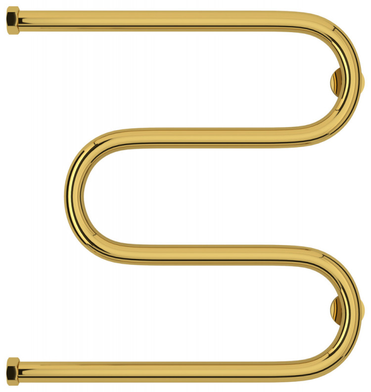 Полотенцесушитель водяной Сунержа М-образный+ 500х500 Золото