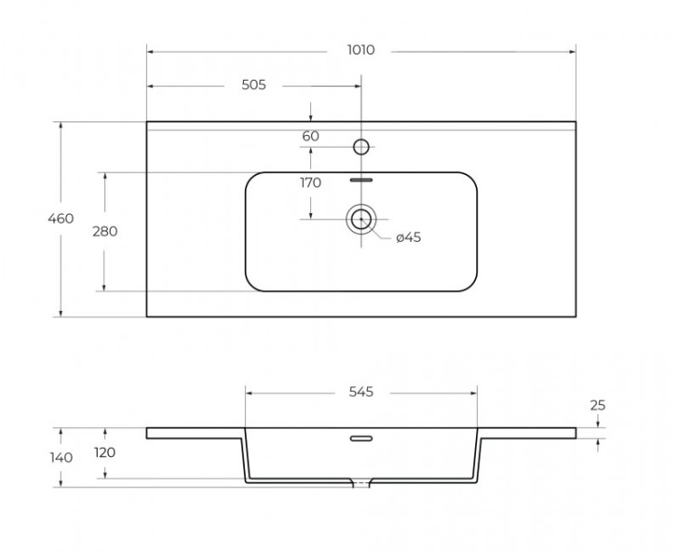 Шкафчик подвесной с одной распашной дверцей, реверсивный Cezares 54959