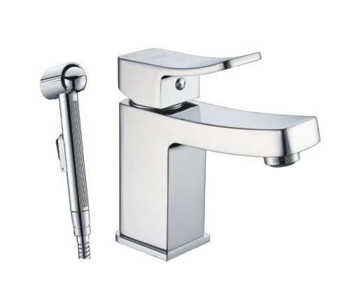 WasserKRAFT Aller 1068 Смеситель для умывальникгигиенической лейкой