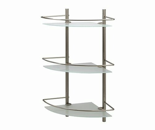 WasserKRAFT K-3733 Полка стеклянная тройная