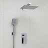 WasserKRAFT A16590 Встраиваемый комплект для душа с верхней душевой насадкой и лейкой