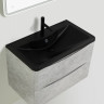 База под раковину подвесная с двумя выкатными ящиками BelBagno ACQUA-800-2C-SO-RR
