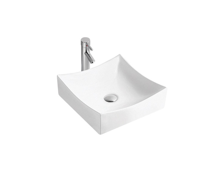 Раковина накладная для установки на столешницу Aquatek AQ5516-00, 400*400*130 мм