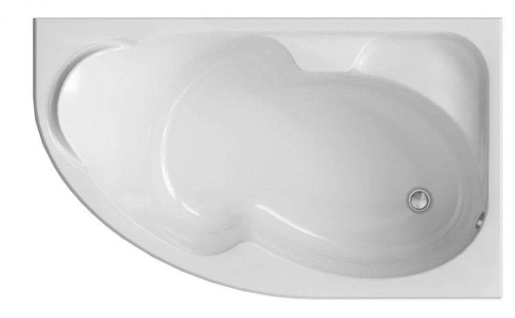 Ванна акриловая асимметричная 1Marka DIANA 160x100 R