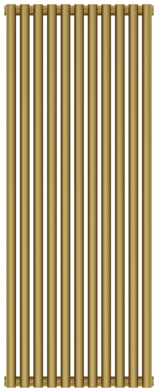 Отопительный радиатор Сунержа Эстет-11 1200х495 11 секций Матовое золото