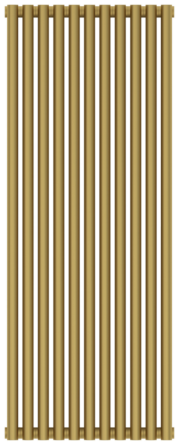 Отопительный радиатор Сунержа Эстет-11 1200х495 11 секций Матовое золото
