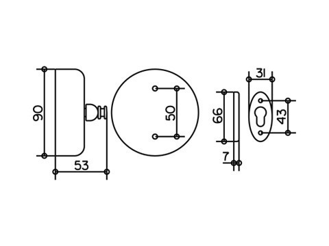Веревка для белья Keuco Plan 04979 070001