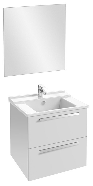 Тумба под раковину Jacob Delafon Struktura 57 подвесная 2 ящика