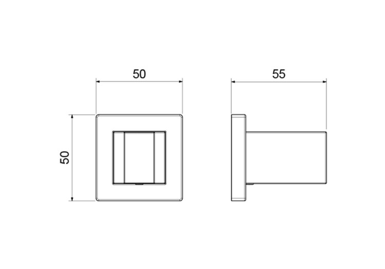 Держатель ручного душа Aquatek, матовый черный AQ2401MB