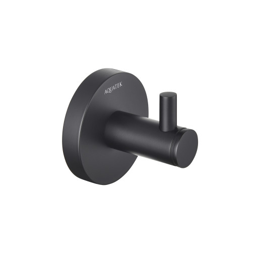 Крючок Aquatek матовый черный AQ4101MB Европа