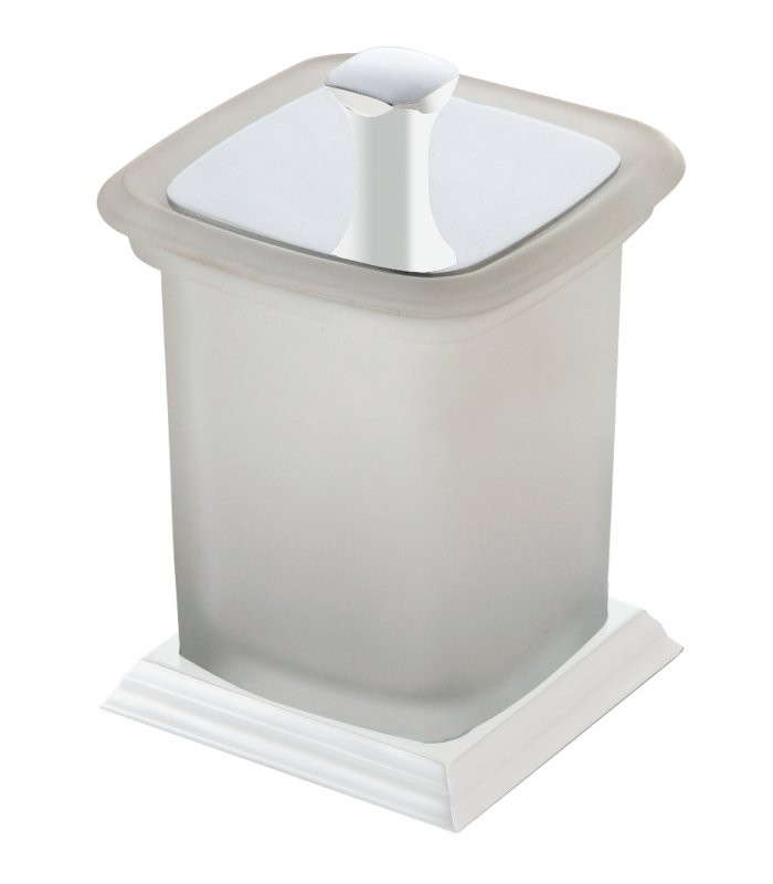 Стакан с крышкой настольный ART&MAX AM-G-6831DX-Bi