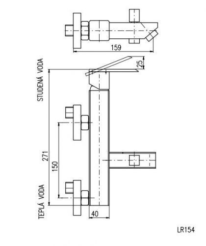Смеситель Rav Slezak Loira LR554.5