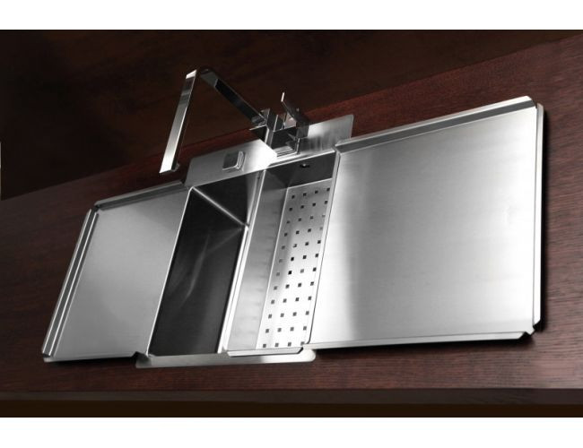 Крышка-поддон TRITOP на чашу 400 mm, нерж. сталь,