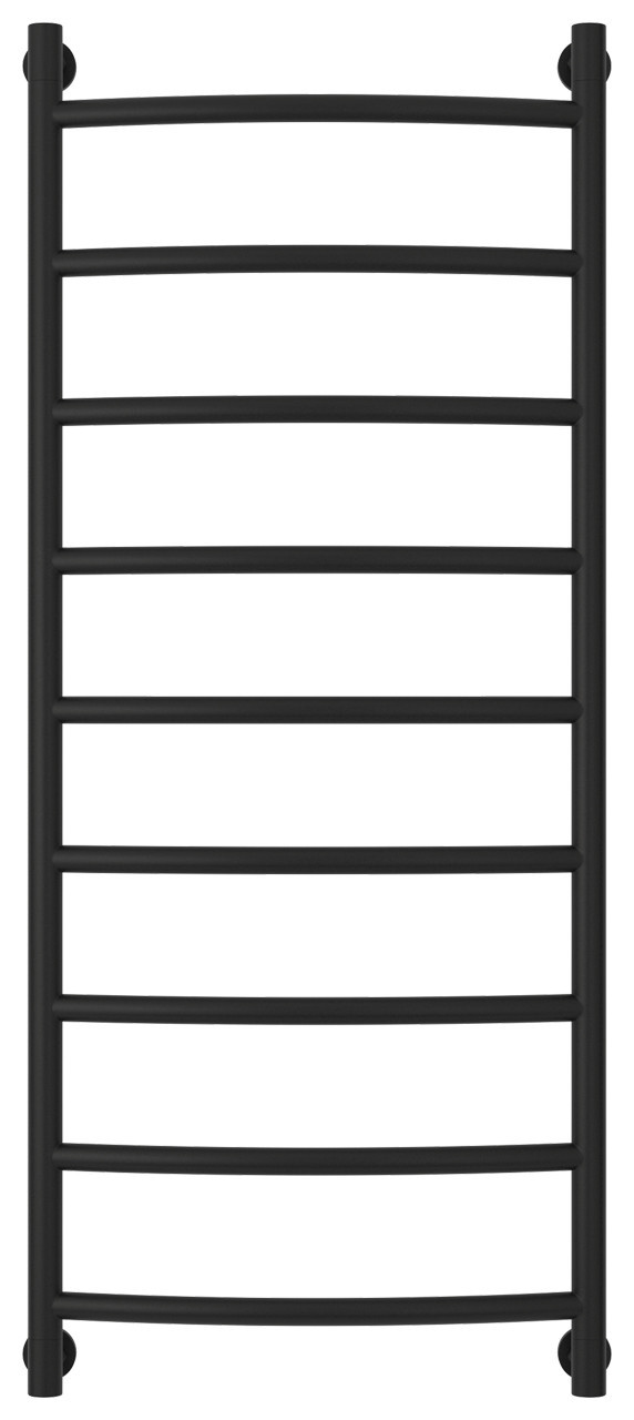 Полотенцесушитель водяной Сунержа Галант+ 1200х500 Матовый чёрный