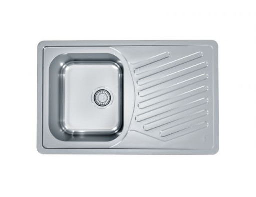 Мойка ELEGANT 30 SAT 90 FI 810X510 в комплекте с сифоном 1130551,