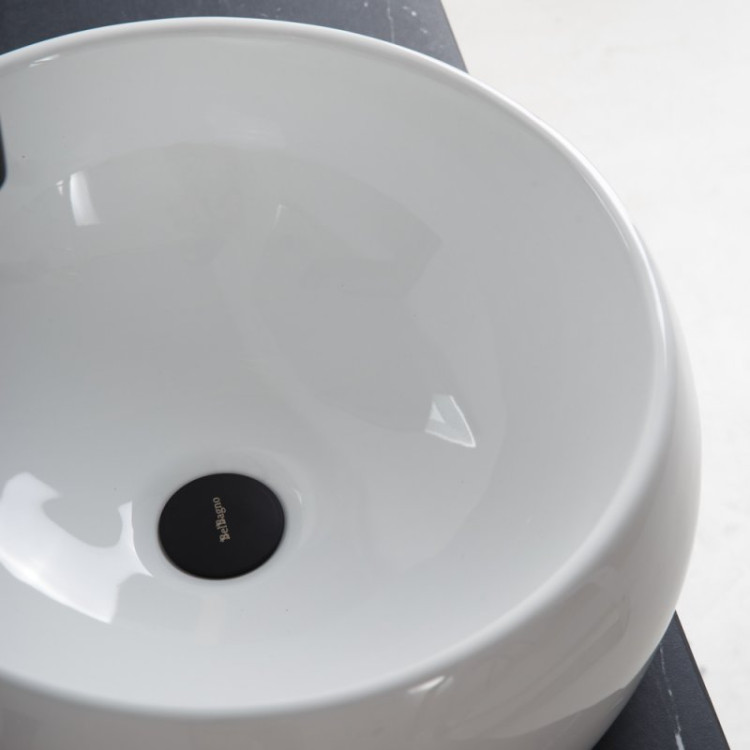 Раковина накладная керамическая круглая BelBagno BB1065