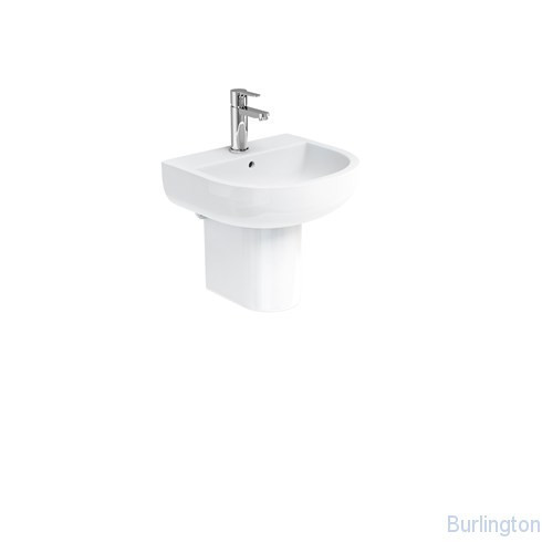 Раковина 450 mm с полупьедесталом