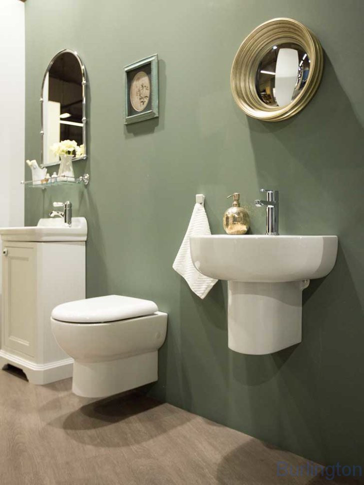 Раковина 450 mm с полупьедесталом