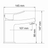 WasserKRAFT Aller 1064 Смеситель для умывальника