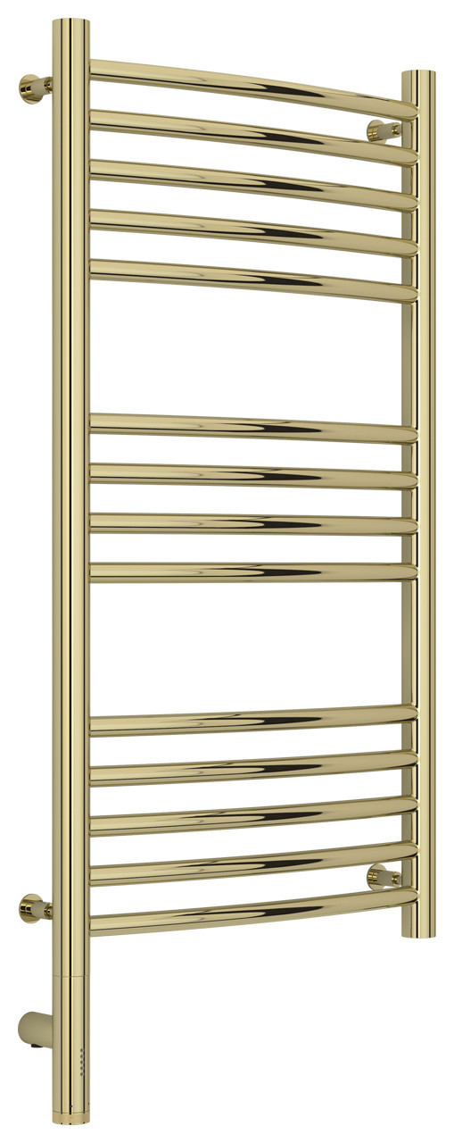 Полотенцесушитель электрический Сунержа Богема 3.0 выгнутая 800х400 МЭМ левый Шампань