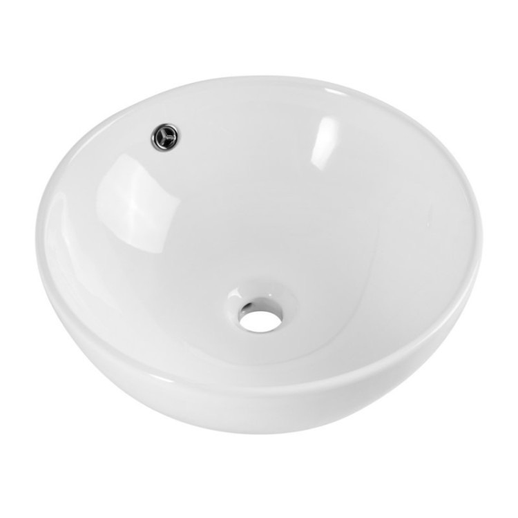 Раковина накладная керамическая круглая BelBagno BB1077