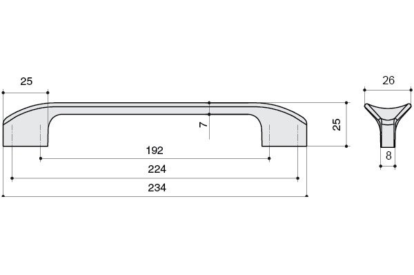 База под раковину подвесная с двумя выкатными ящиками BelBagno AURORA-900-2C-SO-RT