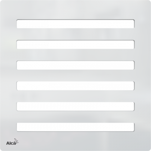 Дизайновая решетка 102×102 мм нержавеющая сталь Alcadrain MPV003