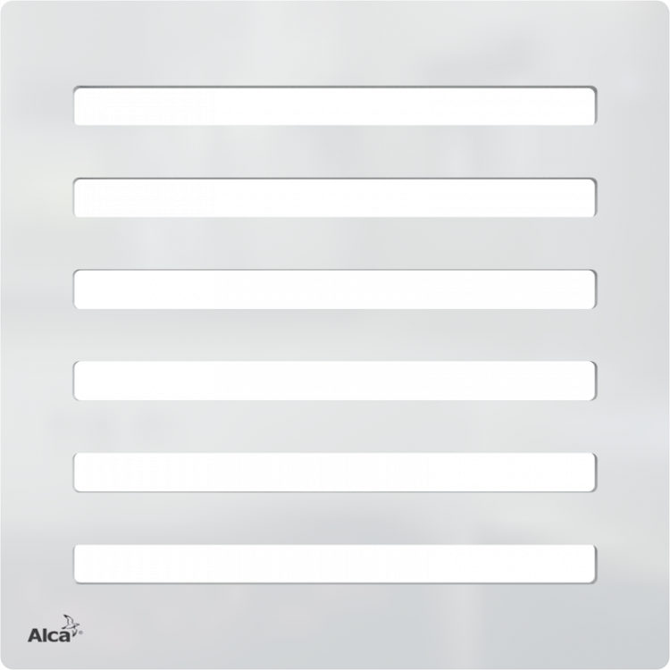 Дизайновая решетка 102×102 мм нержавеющая сталь Alcadrain MPV003