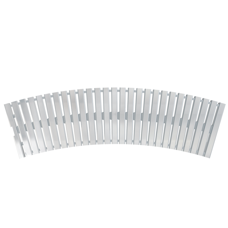 Решетка для бассейна радиальная без антискользящей поверхности Alcadrain AP1-R