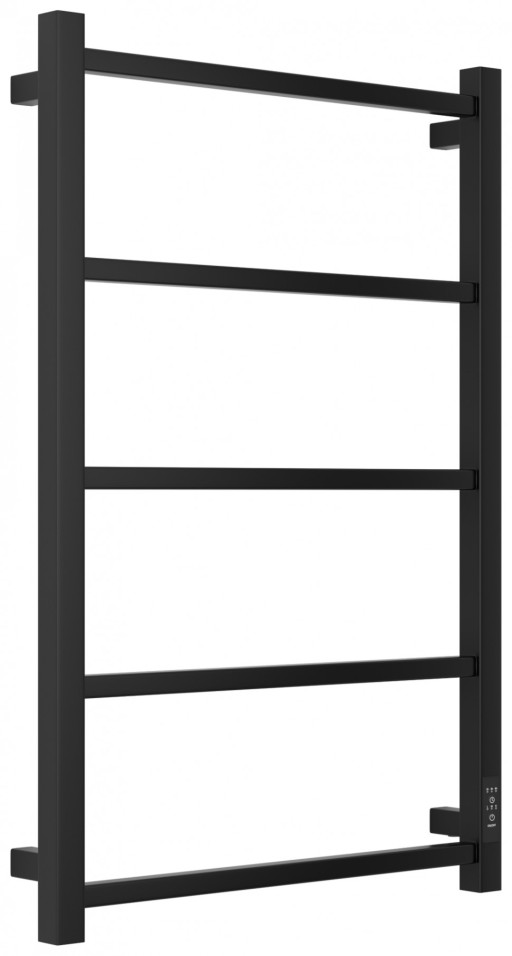Полотенцесушитель электрический Стилье Формат 26 800х500 правый Матовый чёрный