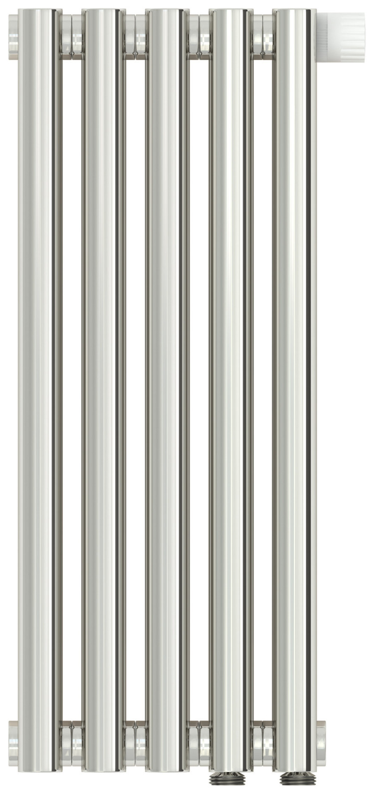 Отопительный радиатор Сунержа Эстет-1 EU50 правый 500х225 5 секций Без покрытия