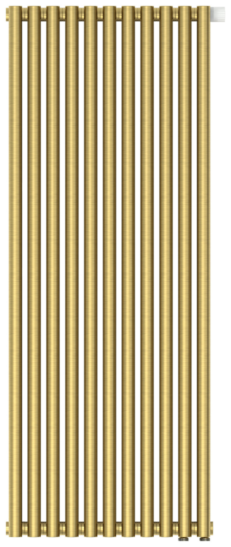 Отопительный радиатор Сунержа Эстет-11 EU50 1200х495 11 секций Состаренная латунь