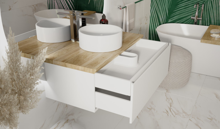 Тумба Solis 100, подвесная