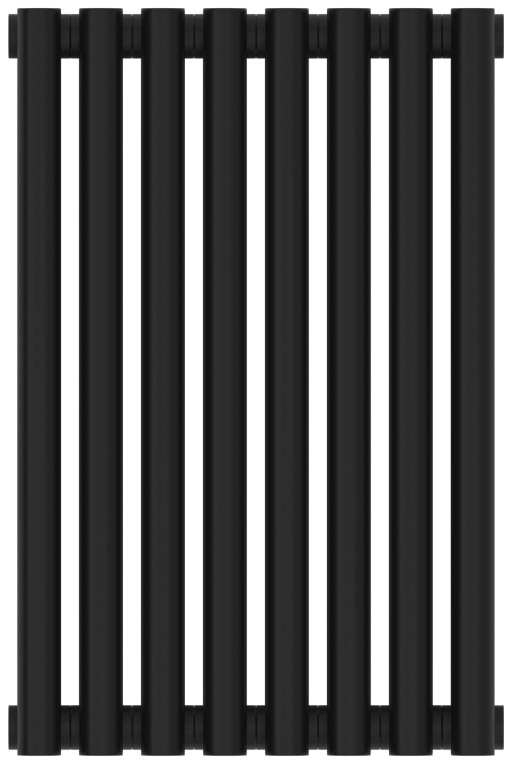 Отопительный радиатор Сунержа Эстет-00 500х360 8 секций Матовый чёрный